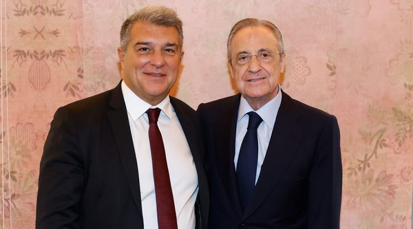 Florentino Perez and Joan Laporta