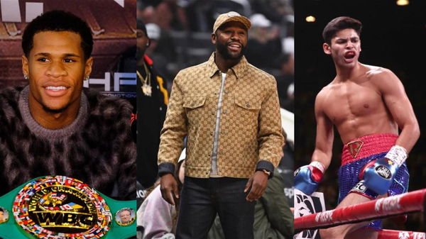 Floyd Mayweather, Ryan Garcia and Devin Haney