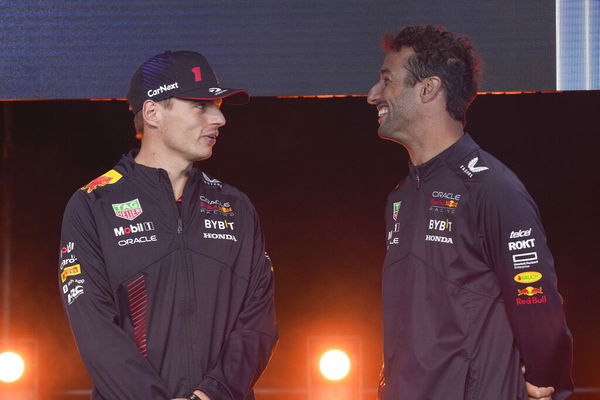 Max Verstappen and Daniel Ricciardo