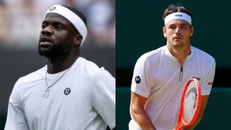 Frances Tiafoe and Taylor Fritz