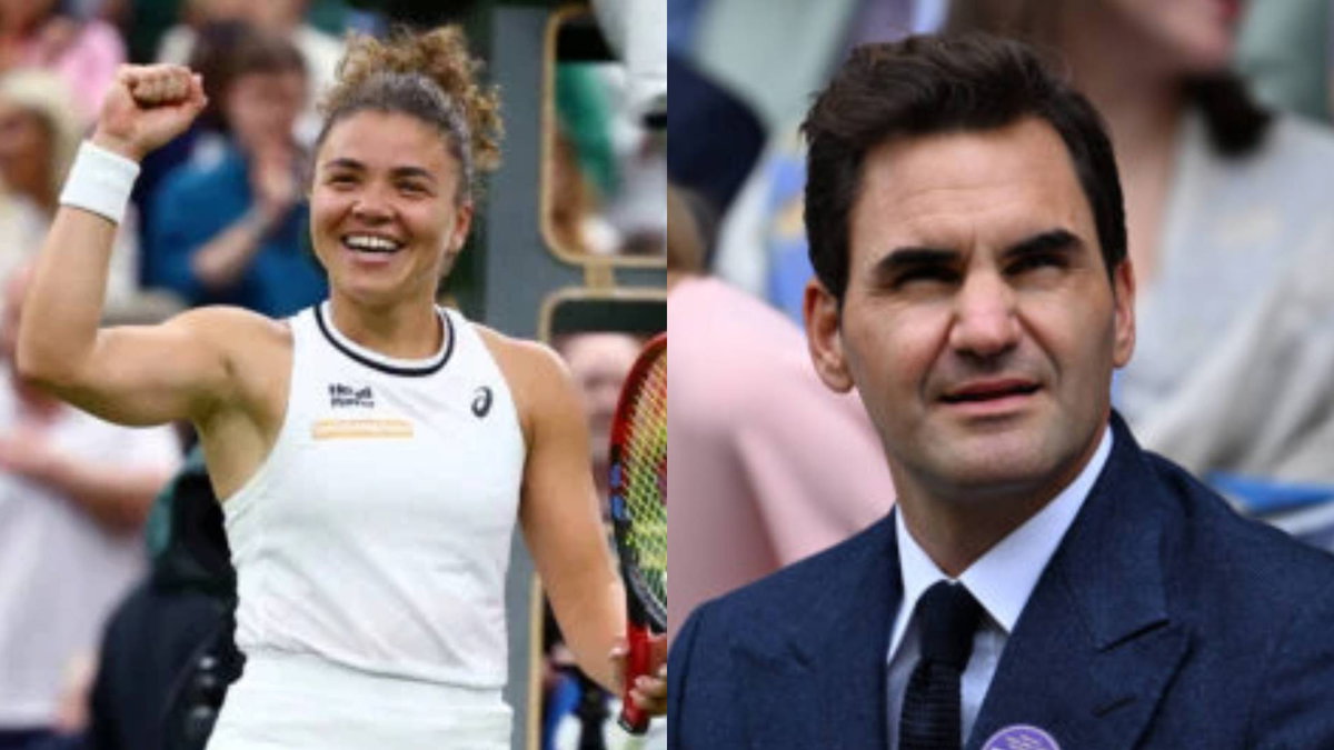 Jasmine Paolini’s Reaction to Roger Federer’s Presence at Wimbledon Melts Hearts