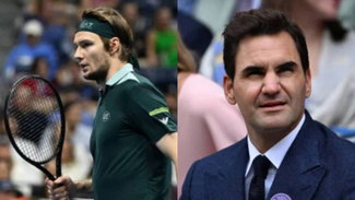 Alexander Bublik, Roger Federer