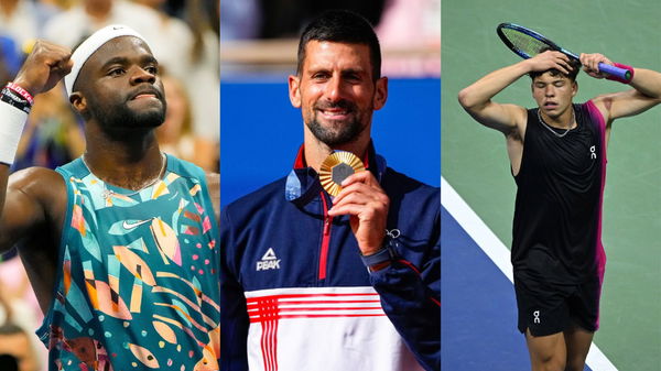 Frances Tiafoe, Novak Djokovic, and Ben Shelton