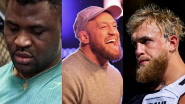 Francis Ngannou, Conor McGregor, Jake Paul