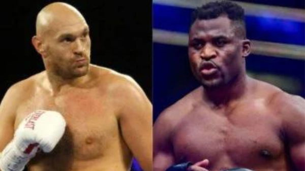 Francis Ngannou + Tyson fury