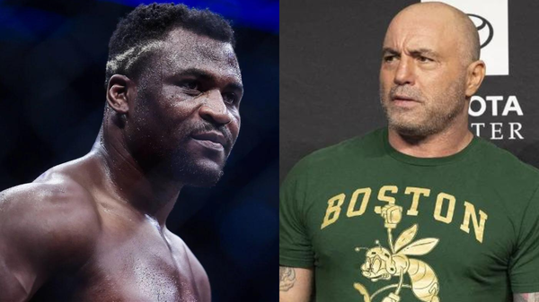 Francis Ngannou and Joe Rogan