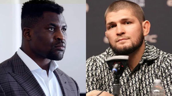 Francis Ngannou and Khabib Nurmagomedov