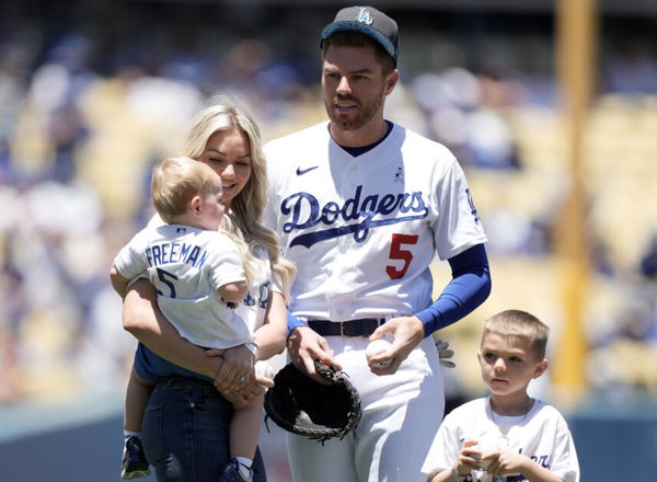 Freddie Freeman and his family