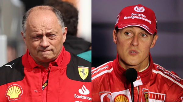 Frederic Vasseur Michael Schumacher