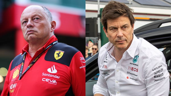 Frederic Vasseur and Toto Wolff