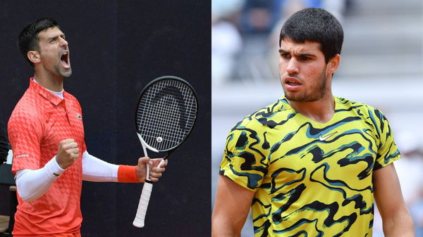 Novak Djokovic and Carlos Alcaraz