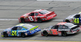 Jeff Gordon won the 2004 Aaron&#8217;s 499 at Talladega