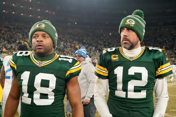 Aaron Rodgers and Randall Cobb