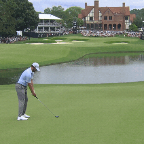 Patrick Cantlay at Tour Championship Round 2