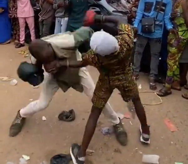 African Street fight