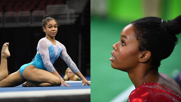 Gabby Douglas and Konnor McClain