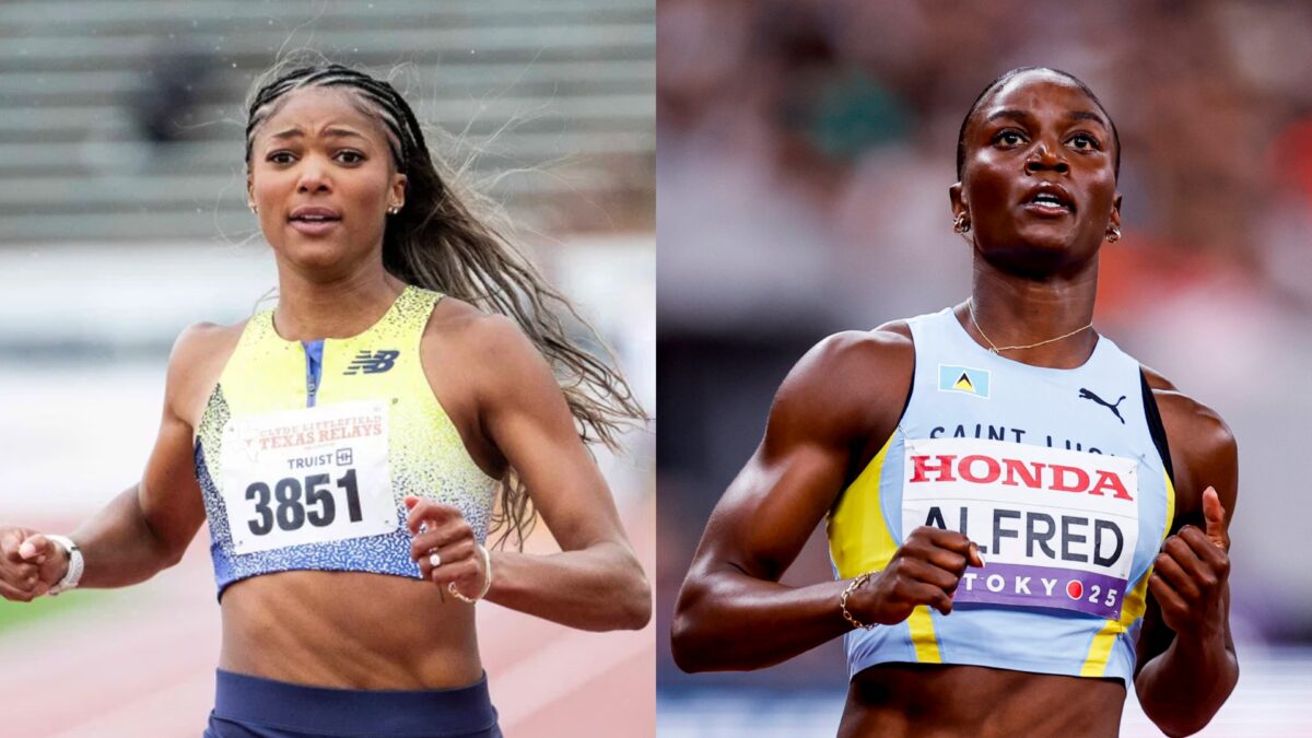 I Was Screaming": Julien Alfred Defeats Gabby Thomas to Take Olympics  Revenge After 2 Years - EssentiallySports