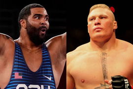 Gable Steveson, Brock Lesnar