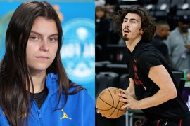 Gabriela Jaquez and Jaime Jaquez Jr.