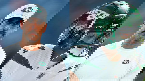 Aaron Rodgers and Garrett Wilson