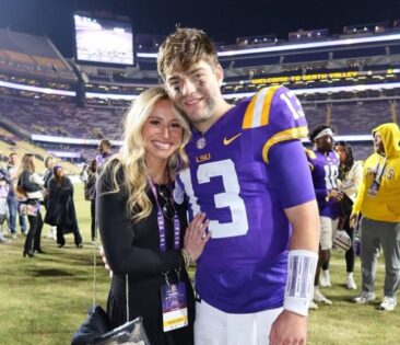 Garrett Nussmeier Receives 3-Word Message from Girlfriend on Latest Honor After LSU QB Learns Surprising NFL Fate