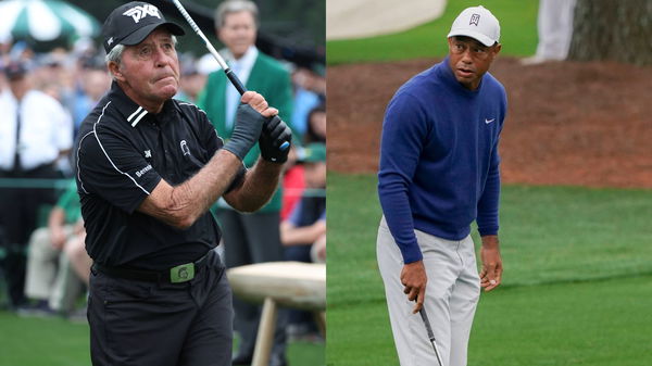 Gary Player Tiger Woods Collage