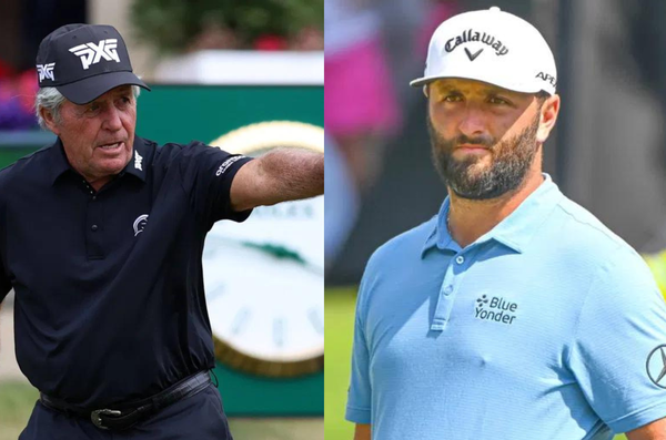 Gary Player and Jon Rahm