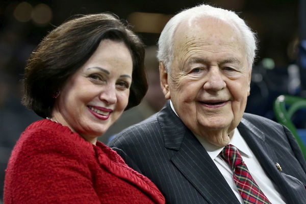 Gayle Benson and Tom Benson