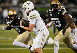 Georgia Tech Yellow Jackets quarterback Haynes King (10)