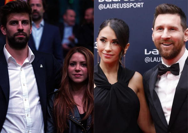 Gerard Pique Shakira Antonela Roccuzzo Lionel Messi