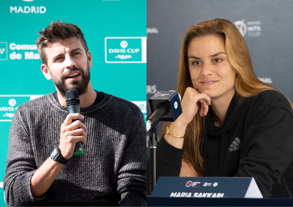 Gerard Pique and Maria Sakkari