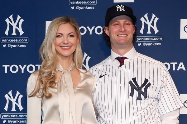 Gerrit Cole and wife Amy Cole