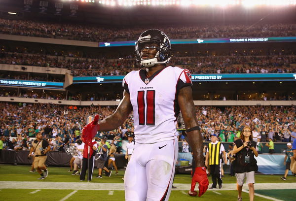 Julio Jones of the Atlanta Falcons walks off the field after losing News  Photo - Getty Images