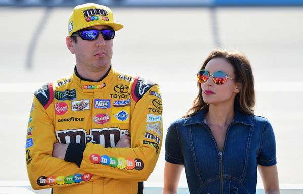 Kyle Busch and Samantha Busch