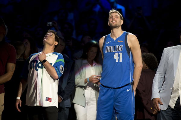 Last home game of Dirk Nowitzki