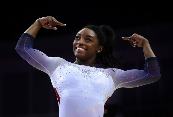 Simone Biles Half-Way Through to Breaking Russian Gymnasts’ Record as