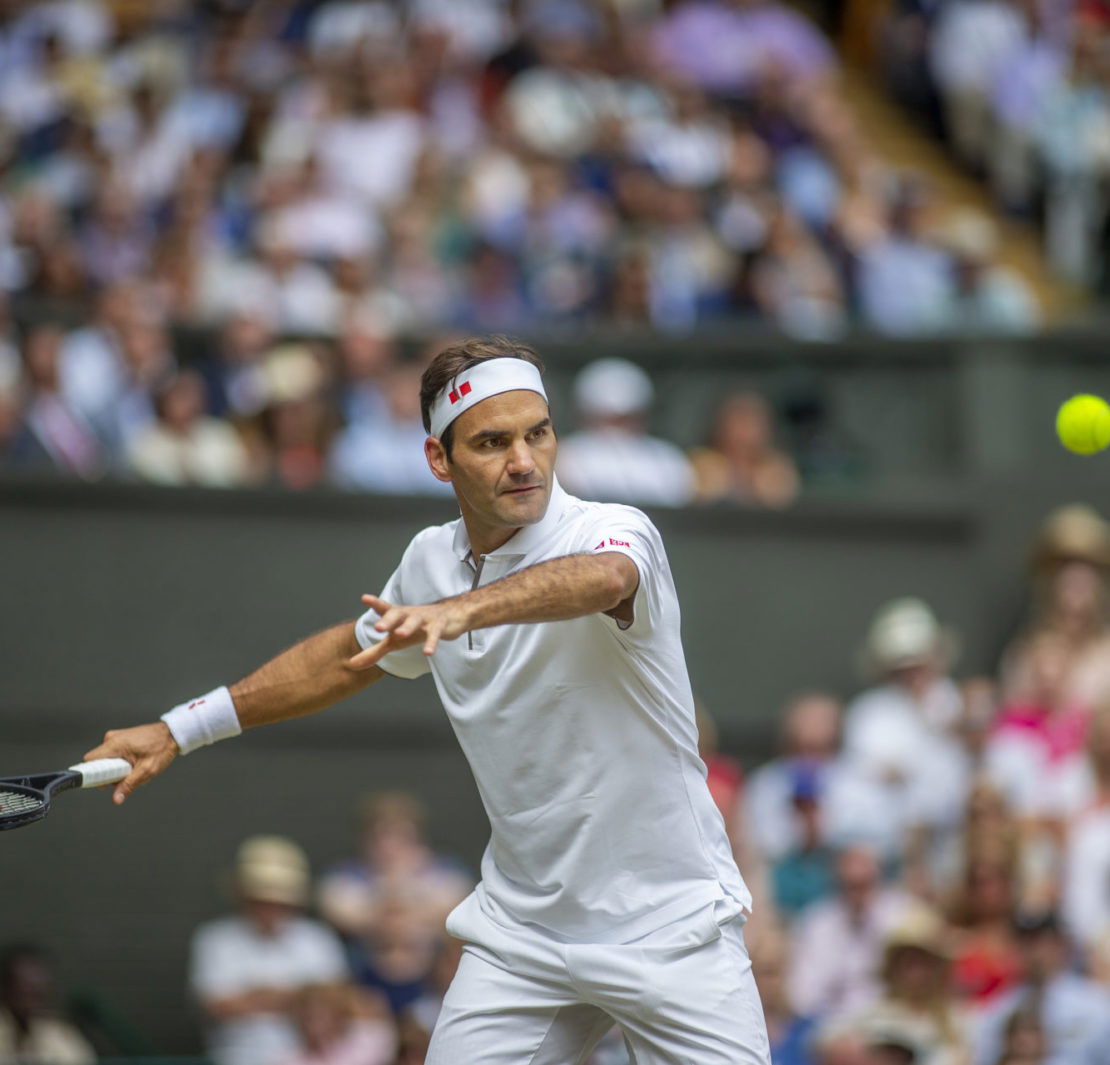 roger federer forehand wimbledon