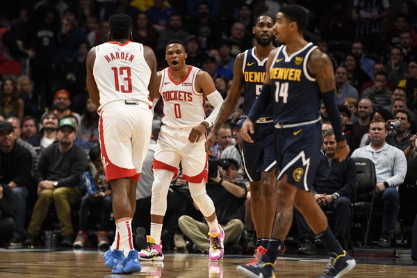 DENVER NUGGETS VS HOUSTON ROCKETS, NBA REGULAR SEASON