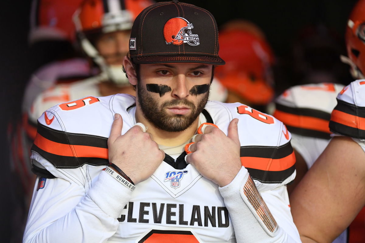 UNDISPUTED  Skip Bayless reacts Bucs targeting Baker Mayfield as potential  starting QB 