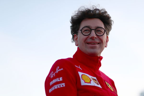 Scuderia Ferrari  Team Principal Mattia Binotto    during