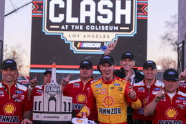 NASCAR exhibition race Busch Light Clash At The Coliseum
