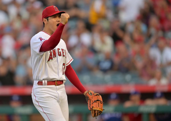 Texas Rangers v Los Angeles Angels