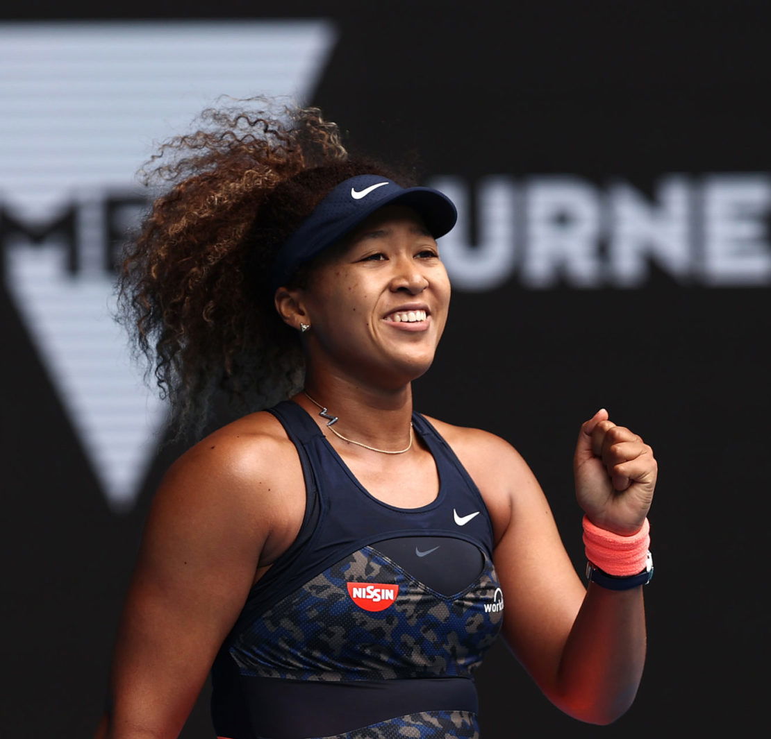 PHOTOS: Naomi Osaka Butterfly Encounter at Australian Open