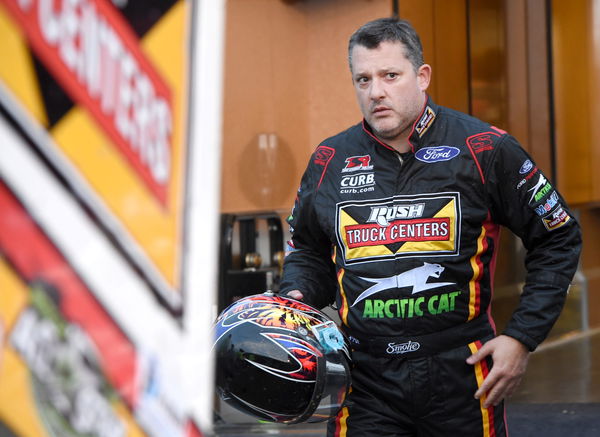 Former NASCAR driver Tony &#8220;Smoke&#8221; Stewart competed at Grandview Speedway in Washington Township taking part in the &#8220;Smoke on the Hill&#8221; Sprint Car competition.    Tony Stewart at Grandview   Photo by Harold Hoch   8/17/17