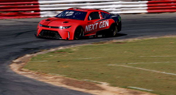 NASCAR Next Gen test car at Bowman Gray Stadium