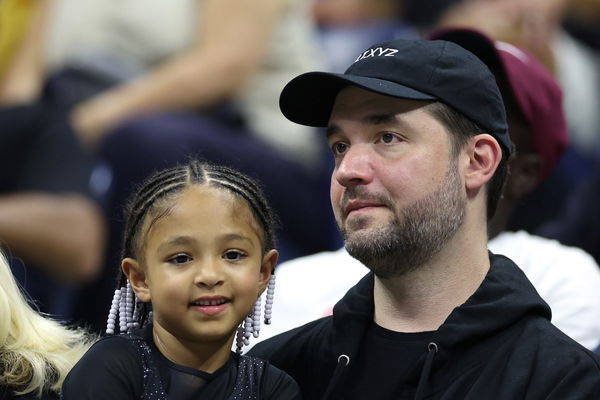 Serena William's Daughter Olympia Enjoys Tea With Her Dad In Pic