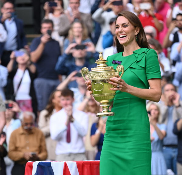 The Prince and Princess of Wales Attend Wimbledon 2023 &#8211; Day 14