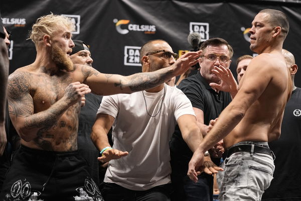 Jake Paul v Nate Diaz &#8211; Weigh-in