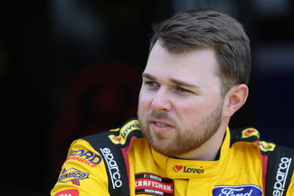 NASCAR driver Layne Riggs