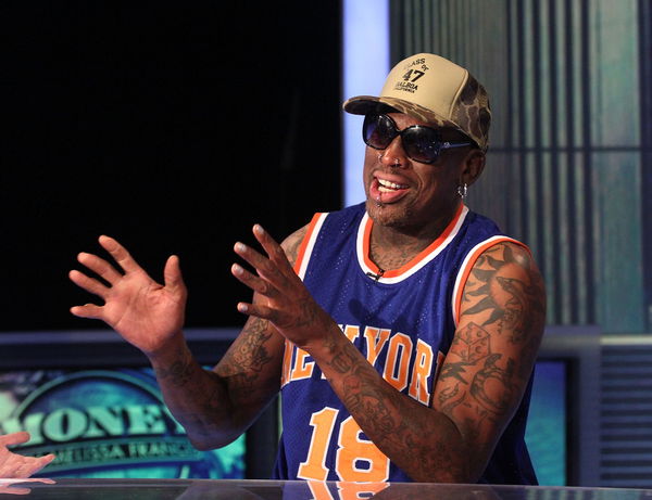 Dennis Rodman Visits The FOX Business Network